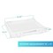 Sorbus Set of 12 Thin Clear Stackable Portable Project Case Fits 10"x12"- Snap-Tight Closure, Ideal for Board Games, Crafts, and Office Supplies